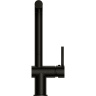 Смеситель CERSANIT для кухни FLAVIS однорычажный с выдвижным изливом два режима, черный 68237